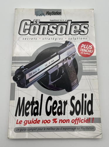 Metal Gear Solid Peace Walker Guide officiel The Basics Book Guide Book