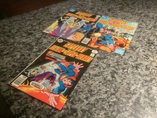 SUPERBOY AND THE LEGION OF SUPER-HEROES  lot of 3 vintage comic books  1977