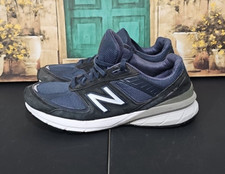 New Balance 990V5 Athletic Walking Shoes Navy Blue Made In USA Women's Size 12