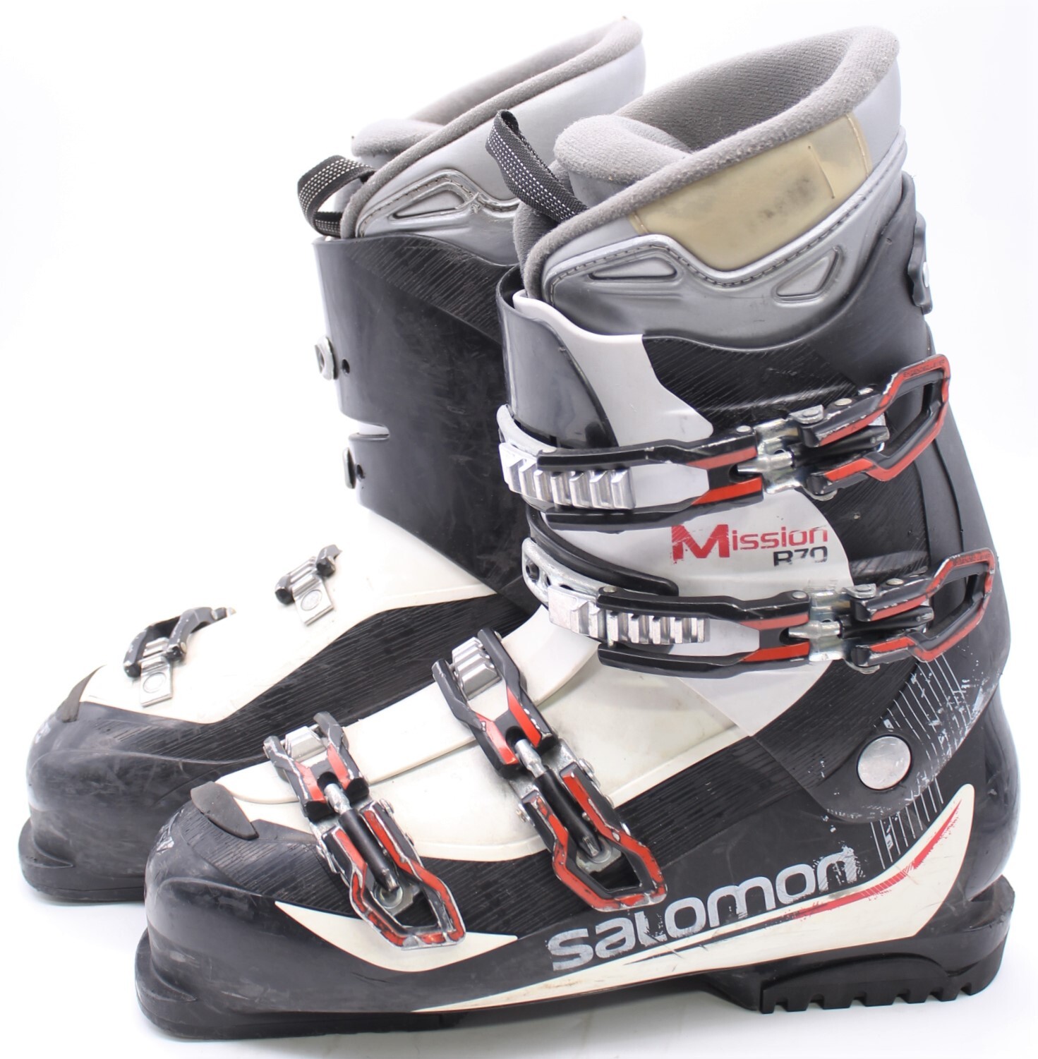 Scarponi da sci Salomon Mission R70 per adulti taglia 11 5 Mondo 29 5 usati