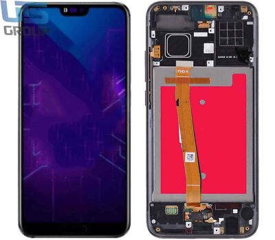 Für Huawei Honor 10 COL-L29 LCD Bildschirm Display Touch Rahmen 