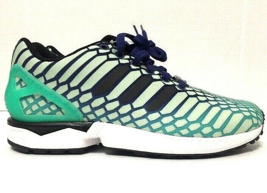 Somatic cell Write a report Emptiness Adidas Youth Zx Flux Xeno Shoes GS Mint Ink Glow In The Dark AQ8232 Size 5Y  | eBay