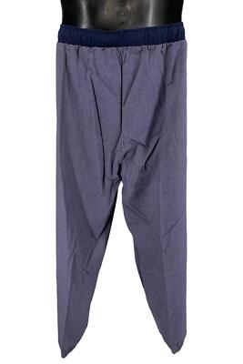 Cuddl Duds Men's Jogger Scrub Pants Navy Heather