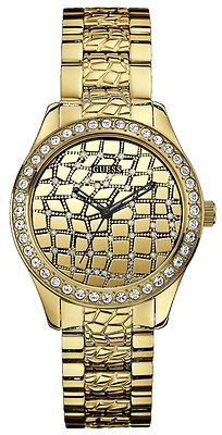 Guess Gold tone Croco Watch Vintage Guess Unisex Watch – Gold Case, Tan | Mercari main image 2