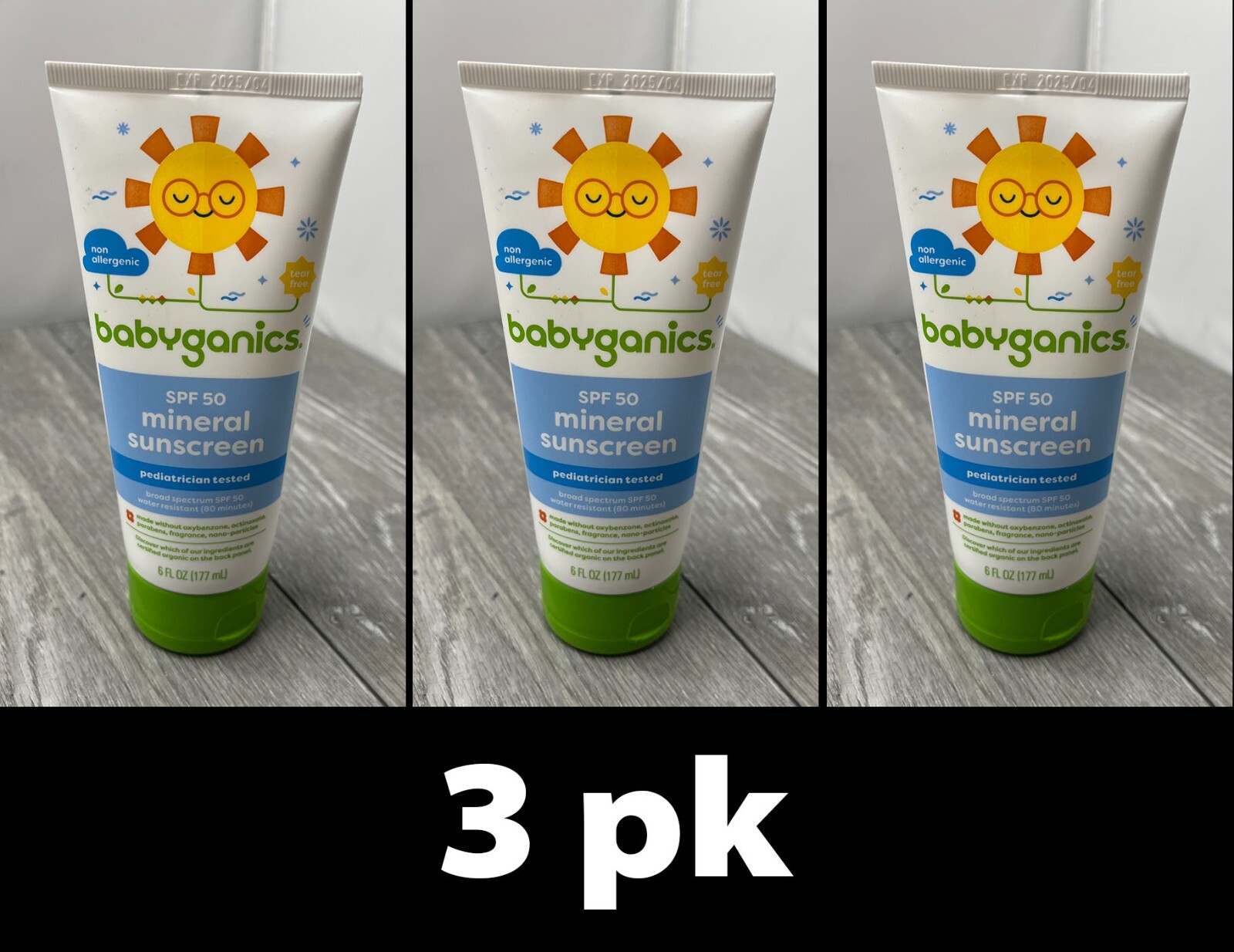 babyganics sunscreen 6 oz