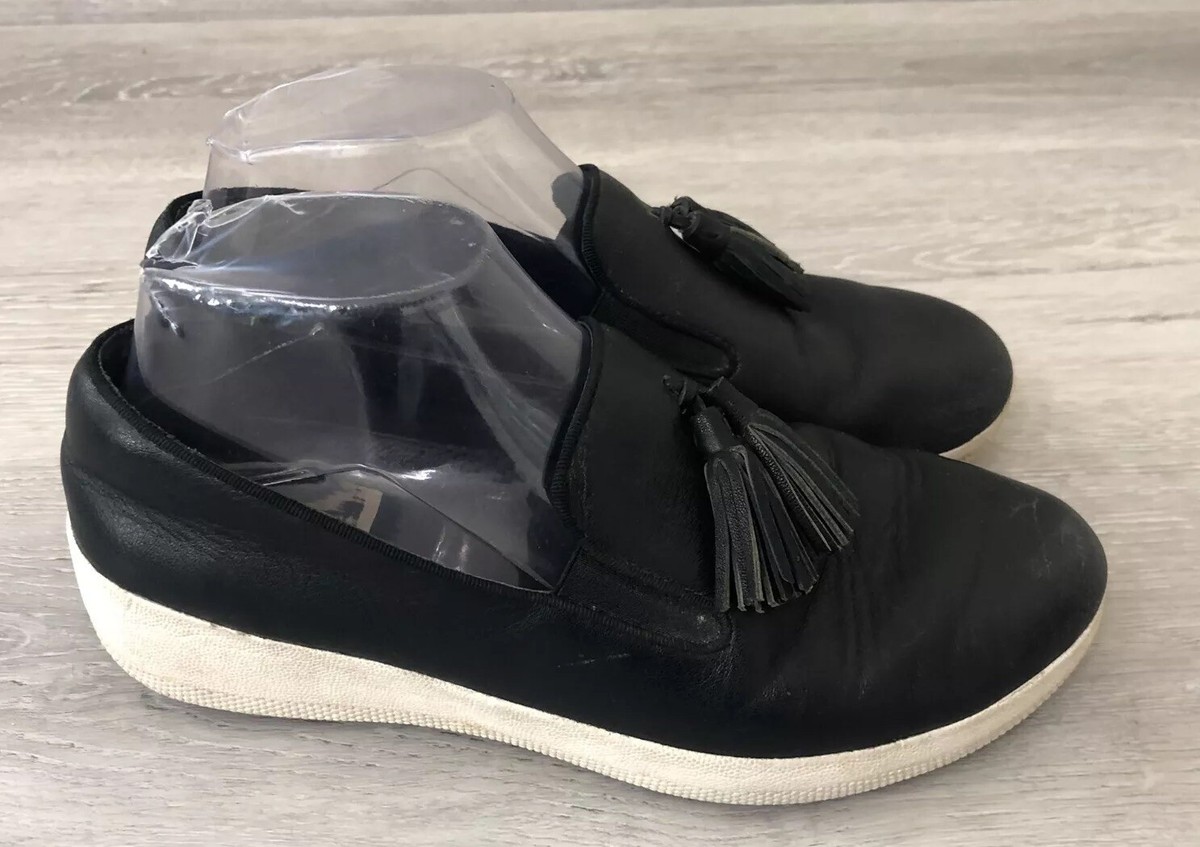 Fitflop Superskate C20-001 Women US 7 Black Leather Super Fitflop Superskate C20-001 Women US 7 Black Leather Super