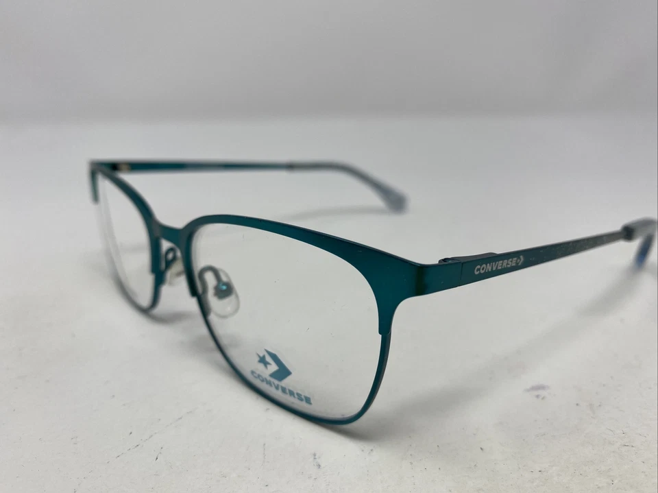Marco de gafas con borde completo de metal verde azulado Converse VCJ008 VERDE AZULADO 48-15-130 P638 Foto 2 de 4