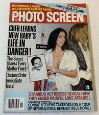 June 1976 PHOTO SCREEN~Michael Landon,Loretta Lynn,Sal Mineo,Richard Thomas,Cher