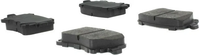 BRAKE PADS REAR SEMI-METALLIC LEFT & RIGHT SET FOR 2010-2012 SEAT ALTEA - Image 2 of 4