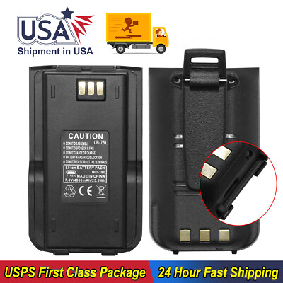 For TYT MD-380 MD-UV380 DMR Digital Radio Battery With USB-C Charging Port