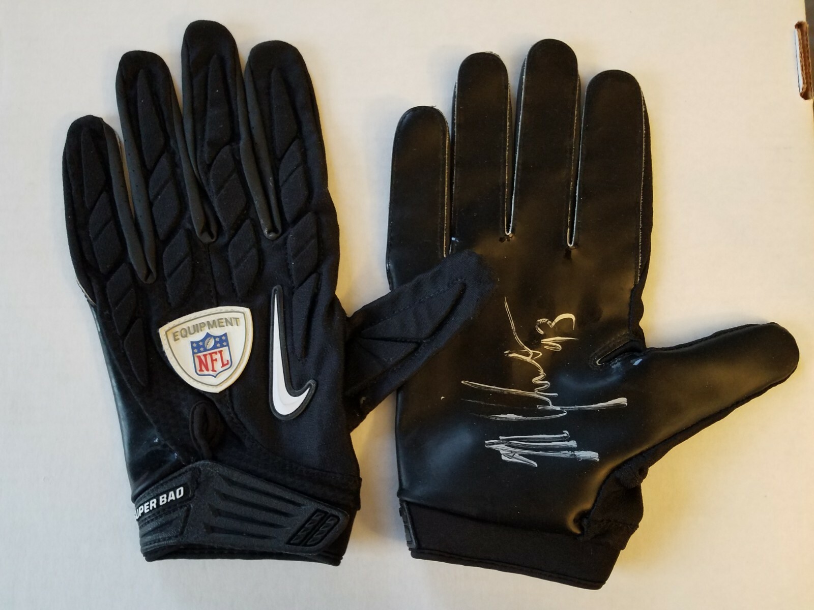 Michael Johnson Game Used Signed Autograph Official NFL Equipment