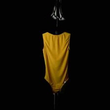 BALLET WHISPERS Leotard Mustard SM Fancy Popular Stretchy Dancewear dance fun