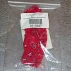 Longaberger Backyard Bandanna Small Garter ~Made in Usa~ New plus Free Shipping!