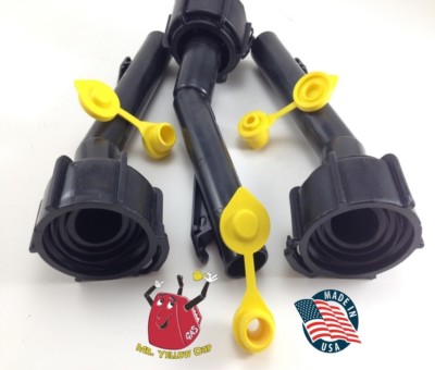 3 - Blitz Gas Can ''Spouts Rings Vents'' Replacement Vintage 900094 900302 - NEW!!