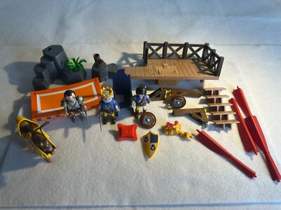 PLAYMOBIL 6695 Super 4 Royal Tribune With Alex-NOT COMPLETE