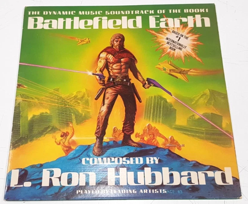 L. Ron Hubbard "Battlefield Earth" 1984 US Press Near Mint Vinyl LP - Image 2 of 4