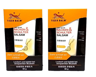2x TIGER BALM Nacken & Schulter Balsam 50 g 08794809