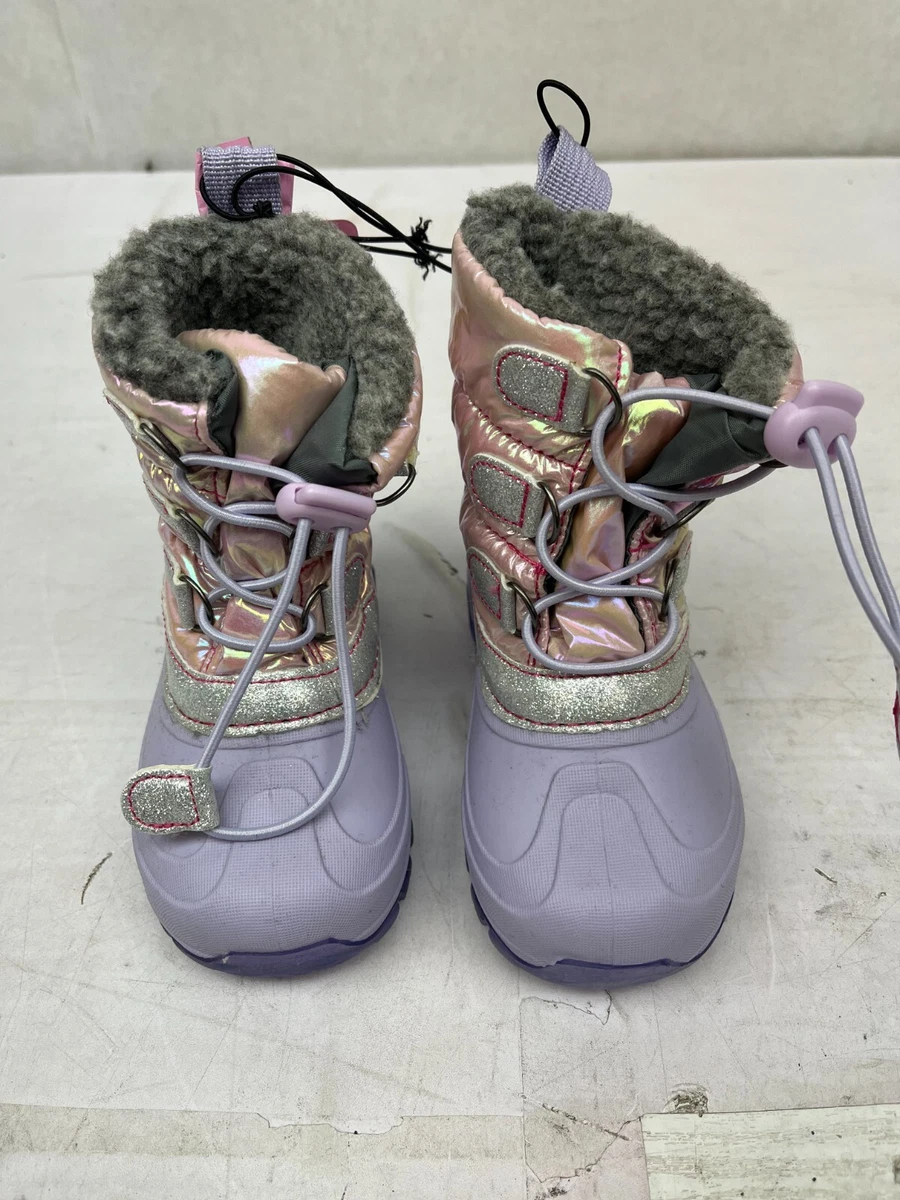 Girls snow top boots size 7