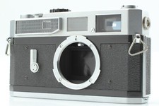 Meter Works MINT Canon Model 7 Silver Rangefinder Film Camera Body JAPAN 045