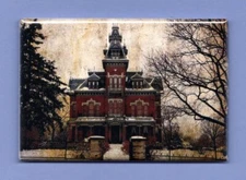 VAILE MANSION *2X3 FRIDGE MAGNET* INDEPENDENCE MO HISTORIC HOUSE GOTHIC 457