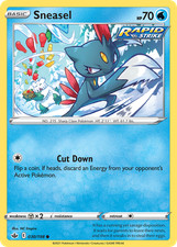 Sneasel #30 | CRE | Pokemon | Regular | LP