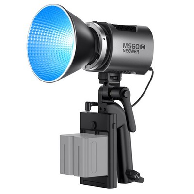NEEWER MS60CD 65W RGBWW LED Light w/App, Bowens Mount, 2700-6500K