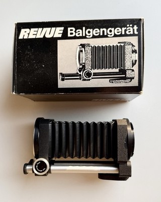 Revue Balgengerät M42 Vintage Foto Fotografie Kamera Analog Retro OVP NEUWERTIG 
