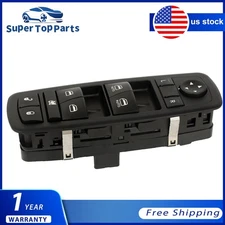Front LH Master Power Window Switch for 2009-12 Dodge Ram Chrysler Truck 901-473