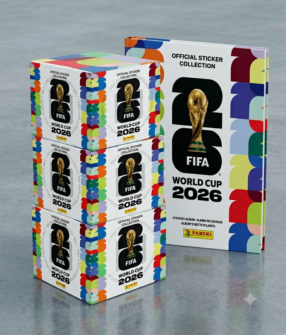 Panini FIFA Copa Mundial 2026 Album Tapa Dura + 3 x Cajas   ENVIO MISMO DIA!