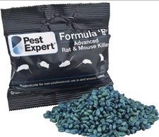 NEXT DAY DELIVERY Pest Expert Formula B Strongest Rat Killer Poison Sachets 300g