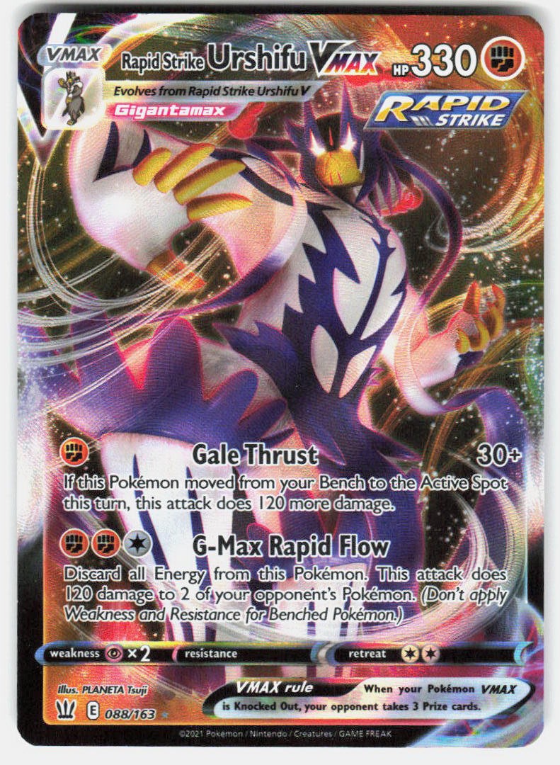 SWSH05: Battle Styles Rapid Strike Urshifu VMAX 088/163 NM