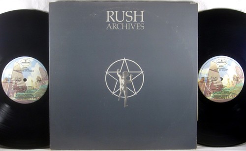 3 LPs MERCURY Rush ARCHIVES Debut/Fly by Night/Caress of Steel 1978 SRM3-9200 NM