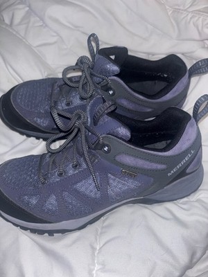 Merrell Siren Sport 3 M-DRY Waterproof Women s 10 Blue Hiking Shoes EU 41