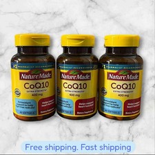 LOT OF 3 Nature Made CoQ10 Extra Strength 400...