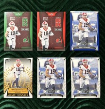 FOOTBALL LOT BROCK BOWERS ROOKIE LOT (GREEN-RED-BLUE-AWARD WINNERS-BASE)