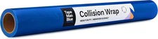 Crash/Collision Wrap, 36 Inch X 200 Feet, Blue Collision Wrap for Damaged Vehicl