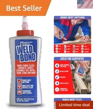 Strong Adhesive Glue for DIY: 14.2oz Non-Toxic, Quick-Drying for All Projects