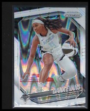 Dana Evans 2025 Panini Prizm WNBA #33 White Seismic Prizms Las Vegas Aces