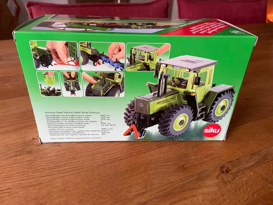 Siku Farmer 1:32  3477 MB Trac 1800 Intercooler Grün Traktor, Schlepper - Bild 2 von 4