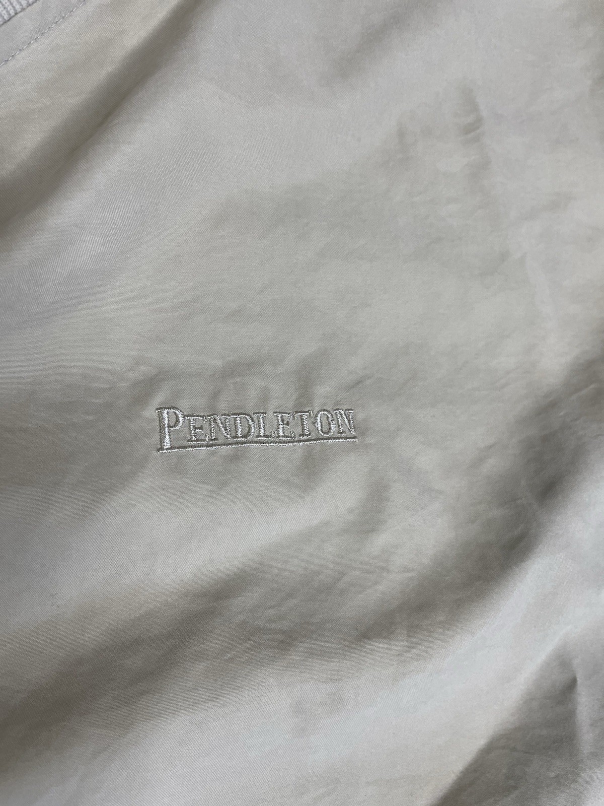 Vintage Pendleton Nylon Polyester Pullover Jacket… - image 3