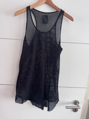 Thom Krom Netzshirt, Schwarz, Gr. M