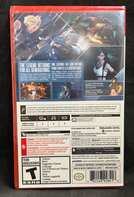 Final Fantasy VII Remake Intergrade (Nintendo Switch 2) BRAND NEW