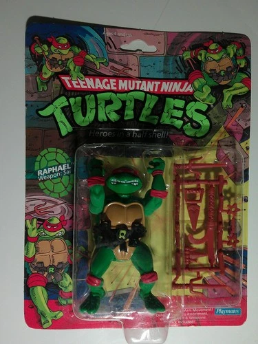 1988 TMNT  Raphael Mint on 10-back  Sealed Card