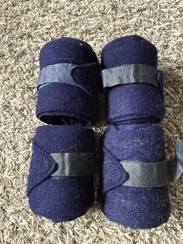 Standing Wraps Navy Blue Standard Cotton Bandage Wraps