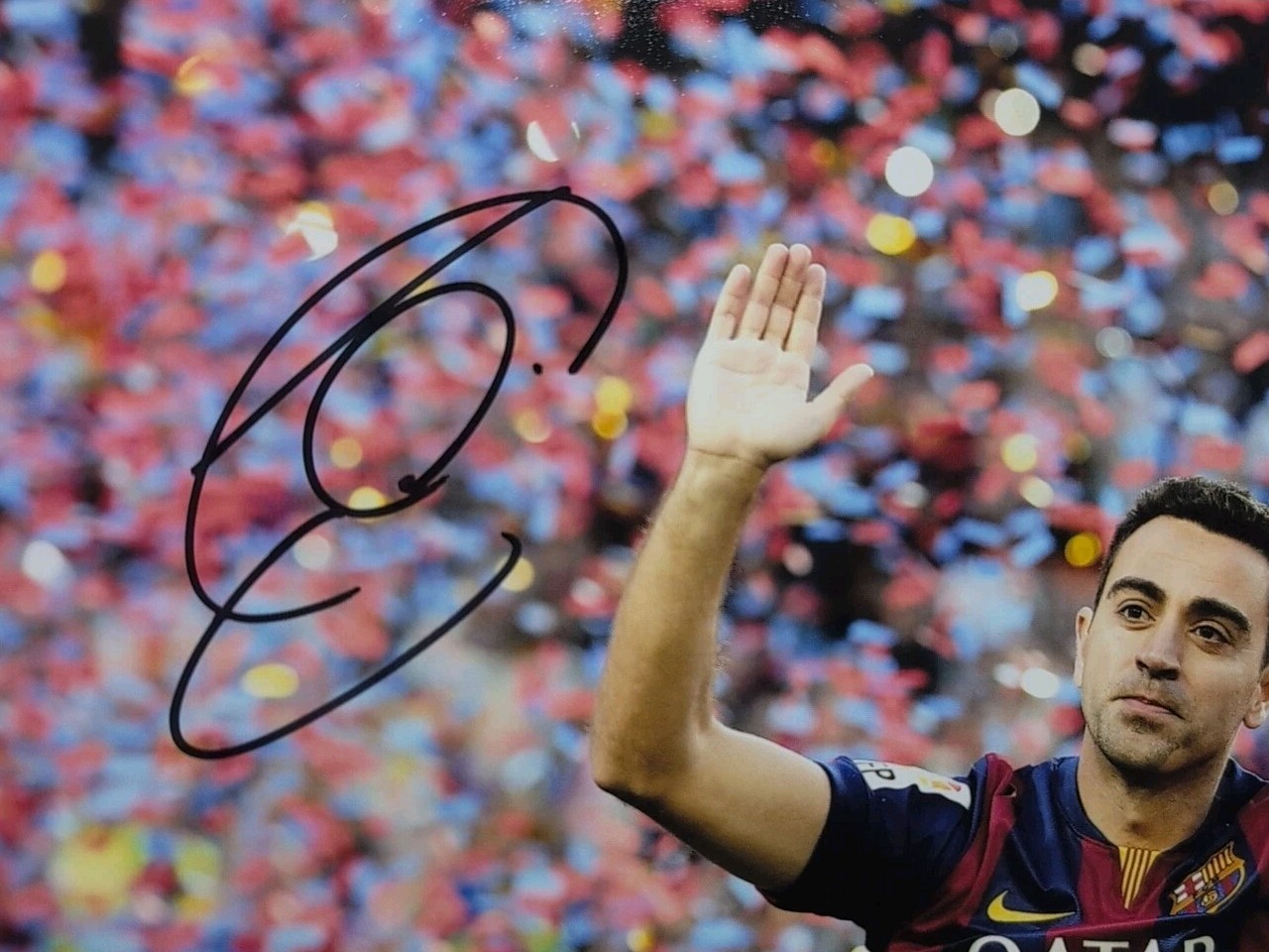 Xavier Hernandez Auto Autograph 8x10 Photo Signed Spain