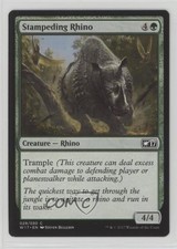 Stampeding Rhino Magic: 2017 Welcome Deck Sample Reprints #029