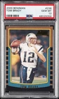 2000 BOWMAN #236 TOM BRADY ROOKIE RC PSA 10