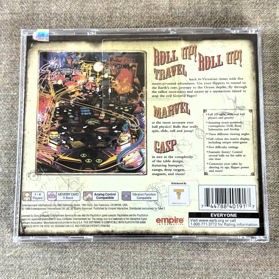 Pro Pinball: Fantastic Journey (Sony PlayStation, 2000) – Factory Sealed, Brand - Image 2 of 2