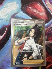 Pokémon TCG Cheren's Care Trainer Brilliant Stars Holo Ultra Rare Card #168/172