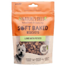 Natures Deli Soft Baked Dog Treats Lamb & Potato 100 g (1-Pack)